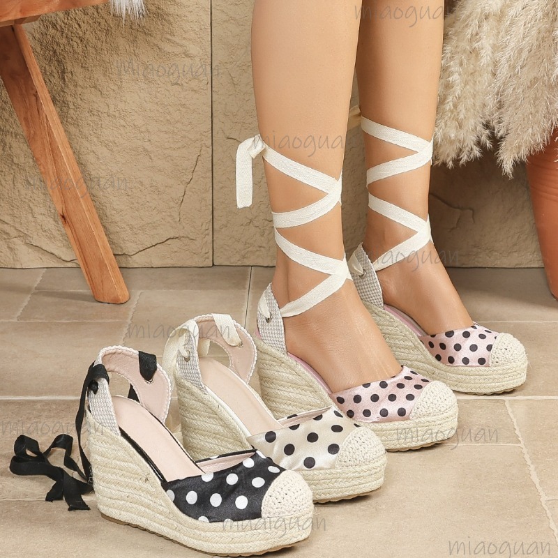 Espadrille Sandal Women - 2026 Nieuwe Lente Zomer Dames Espadrilles