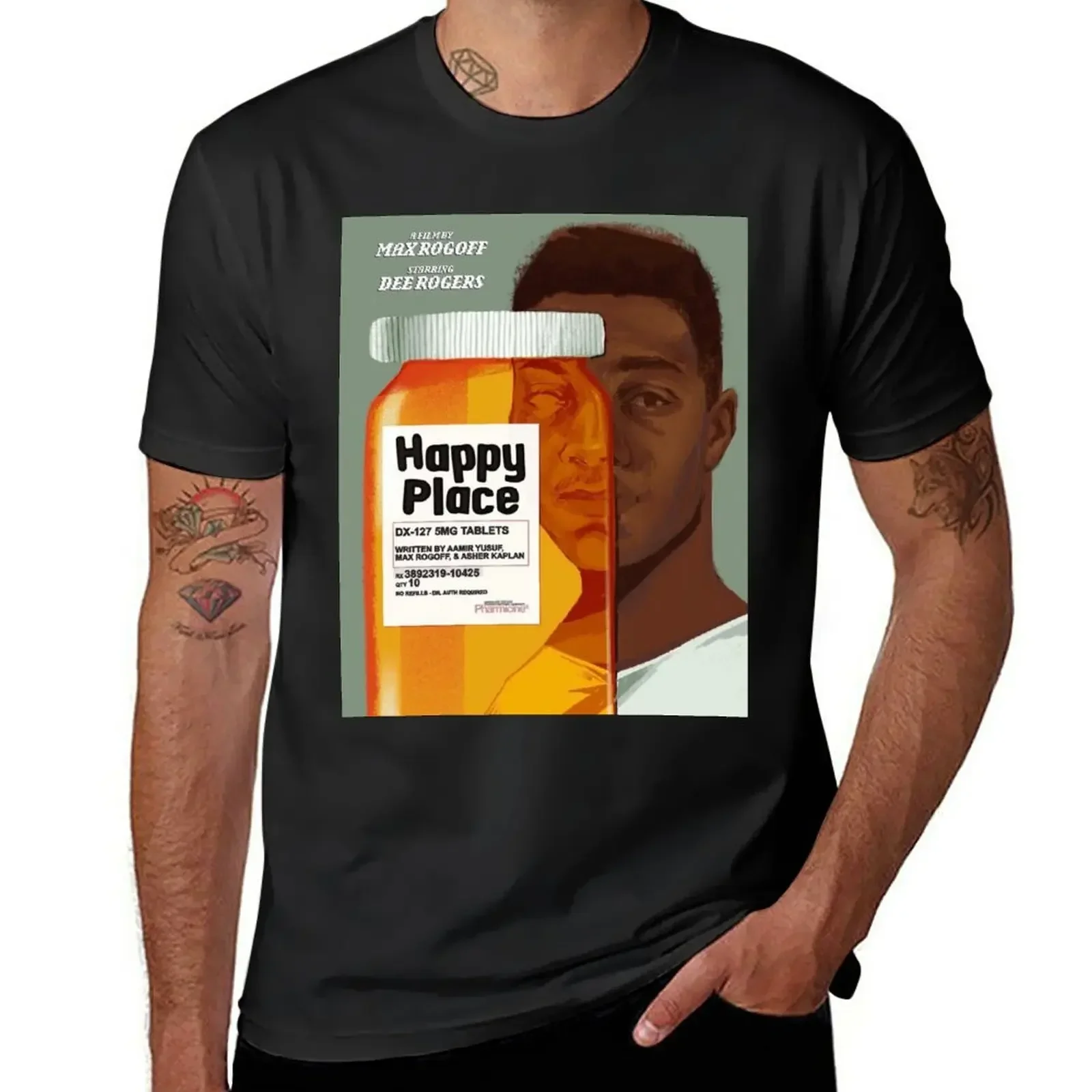 Summer Clothing Places - Happy Place T-shirt vintage sneldrogend op