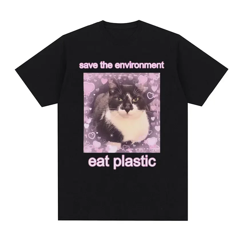 Summer Clothing Juniors - Bespaar het milieu Eet plastic Leuke