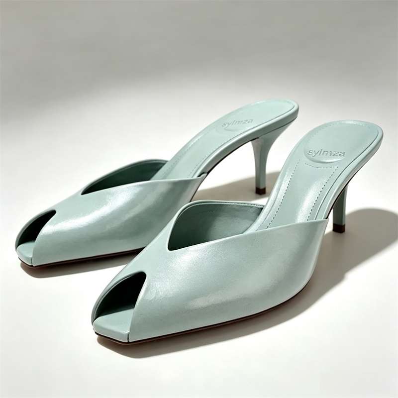 Summer Clothing Brands - Sexy Peep Toe Ontwerp Merk Hoge