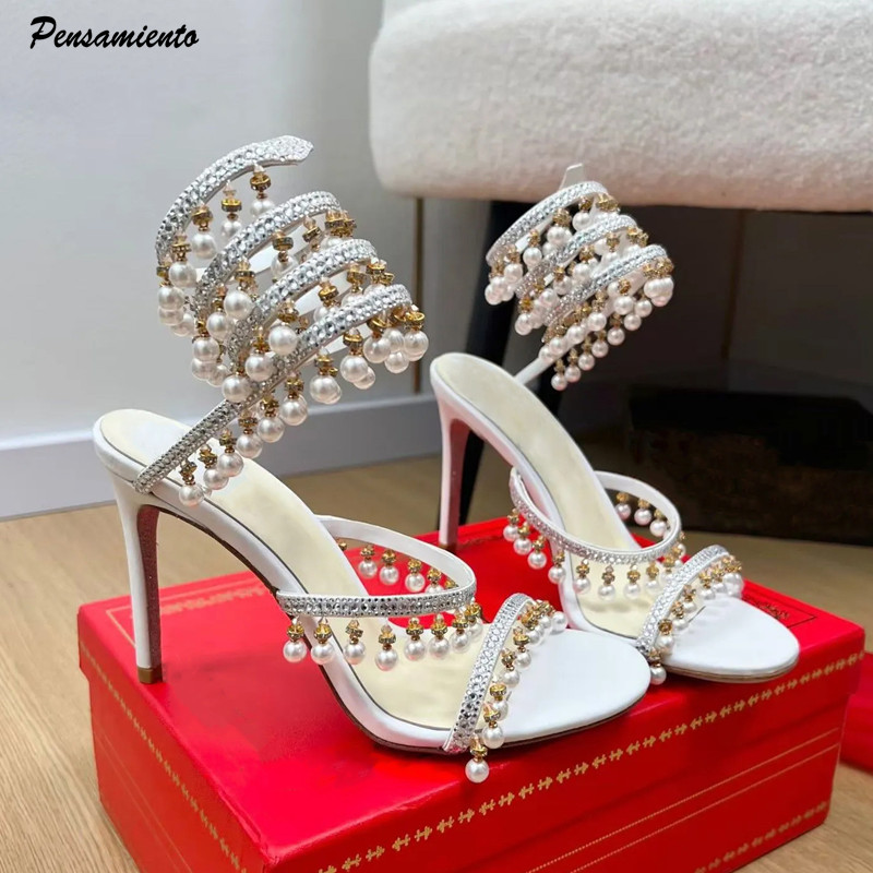 Summer Clothing On Sale - Luxe strass steentjes parels kwastjes dames
