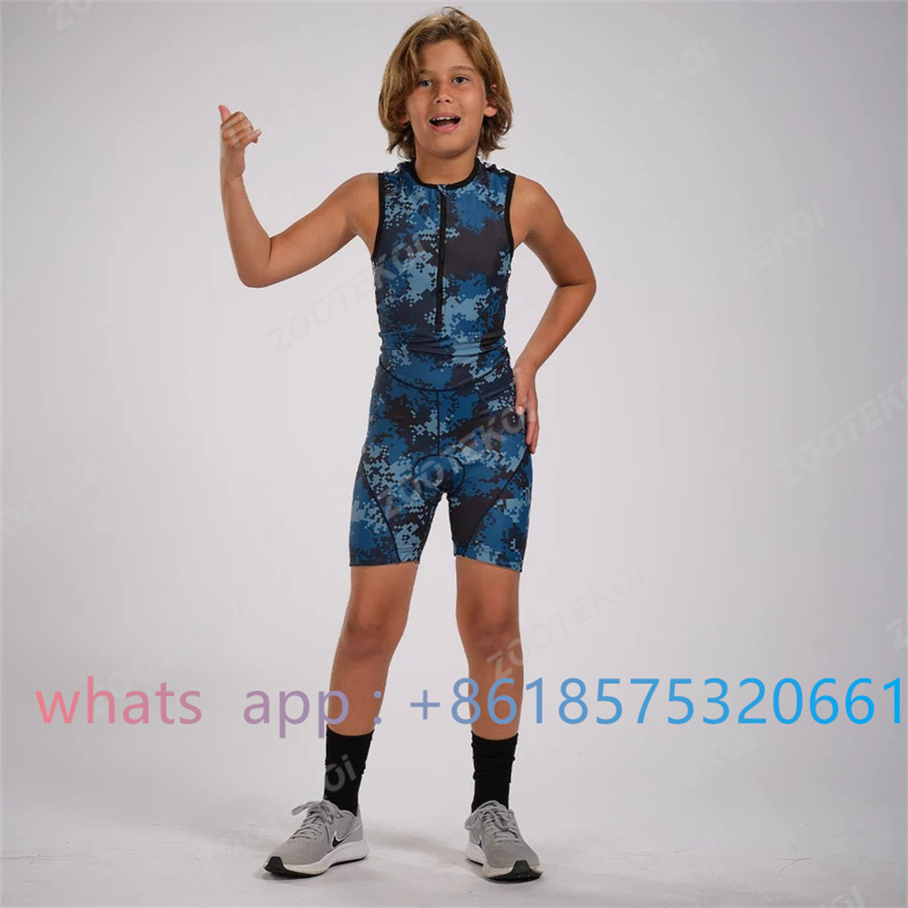 Summer Clothing Kids Sale - Zootekoi Jongens Meisjes Universele Triathlon Mouwloze