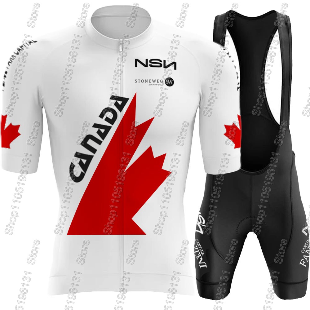 Summer Clothing Canada - NSN 2026 Fietsjersey Teamset Zomer Heren