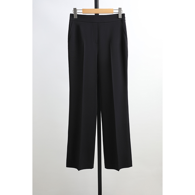 Summer Clothing Brands - Hoge taille Commuter-pakbroek met rechte pijpen,
