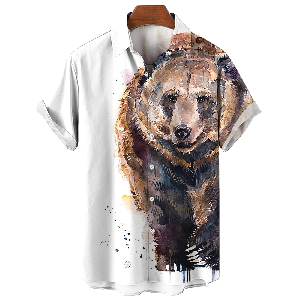 Vintage Beer Dier Heren Casual - Beach Shirt Hawaiian recensie en prijs