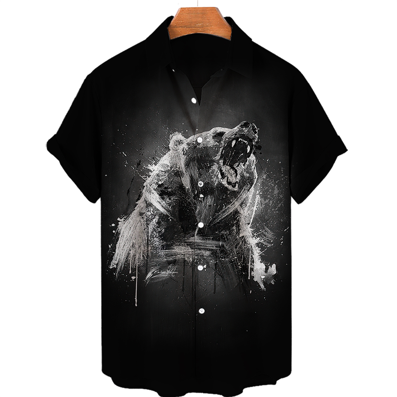Vintage Beer Dier Heren Casual - Beach Shirt Hawaiian recensie en prijs