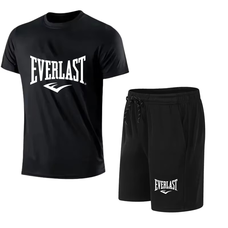 EVERLAST Heren T-shirt + Short - Summer Clothing Sets Men recensie en prijs