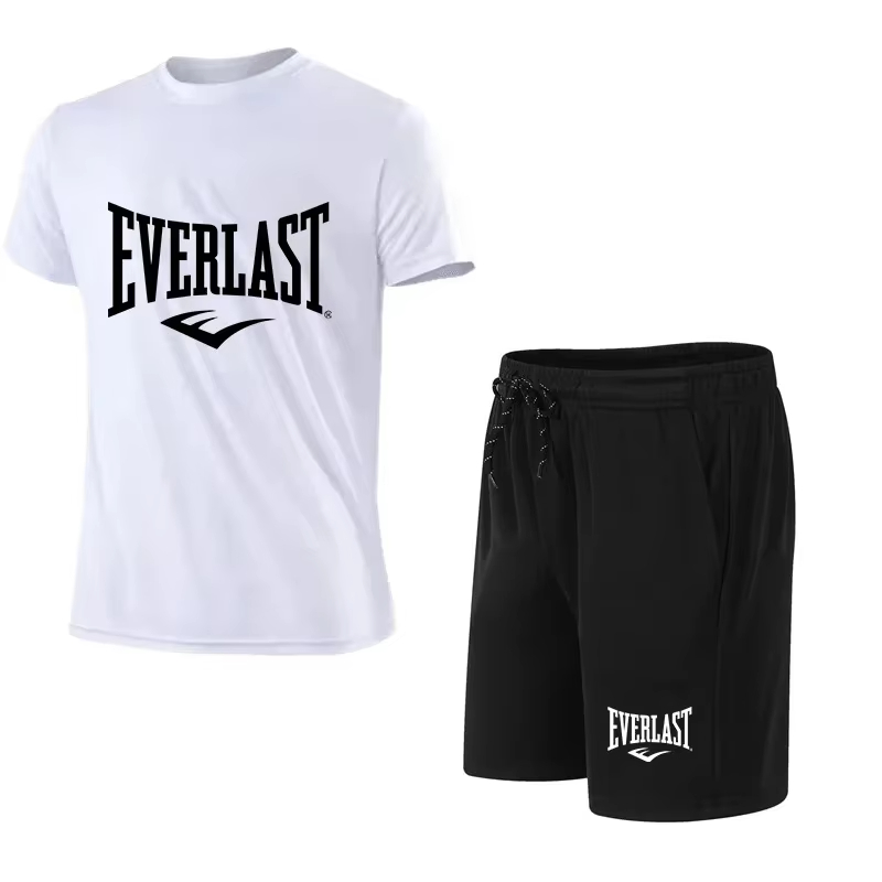 EVERLAST Heren T-shirt + Short - Summer Clothing Sets Men recensie en prijs