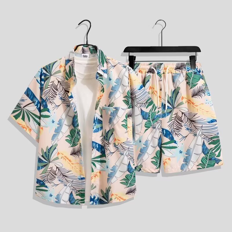 Hawaiiaanse stijl shirtset voo - Beach Shirt Hawaiian recensie en prijs