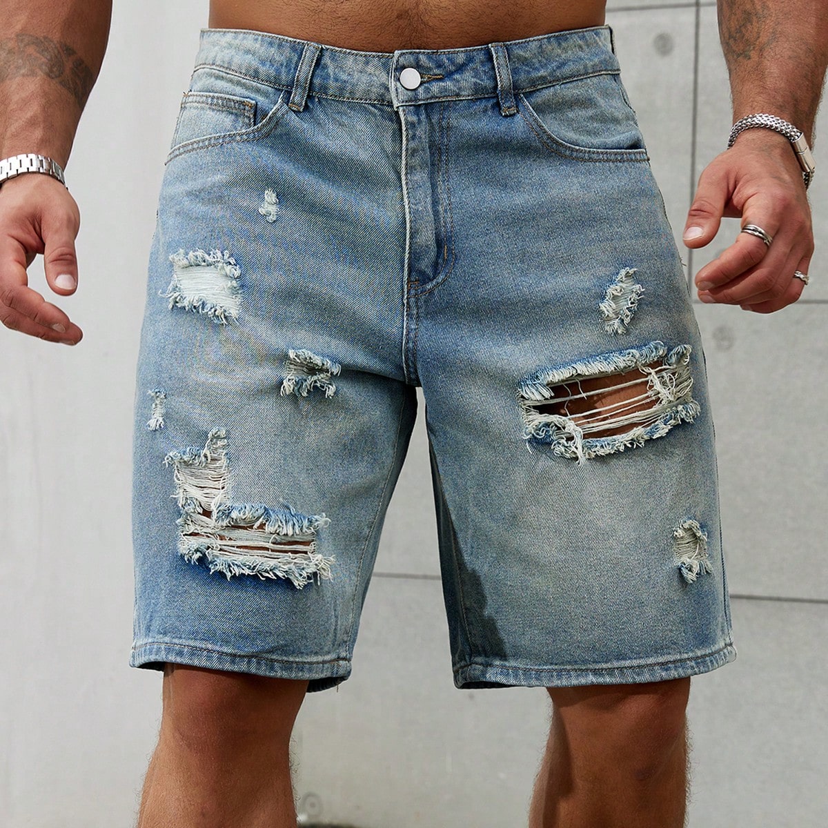 Nieuwe Mode Heren Gescheurde K - Summer Clothing Brands recensie en prijs