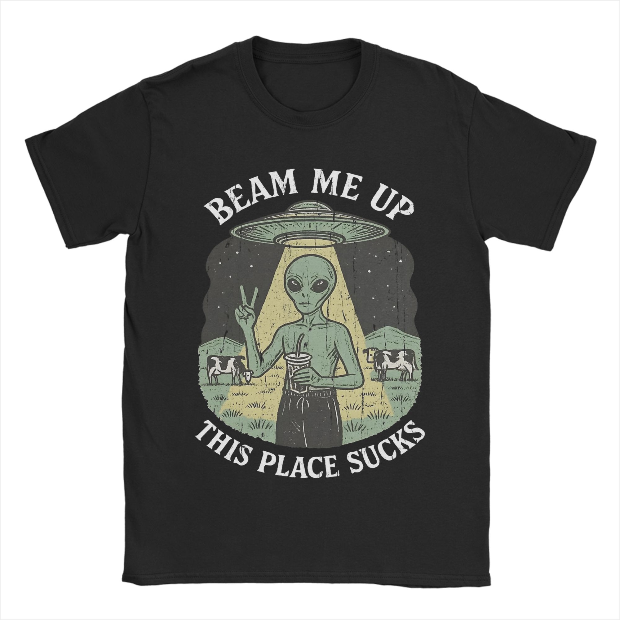 Grappige Beam Me Up Deze Plaat - Summer Clothing Places recensie en prijs