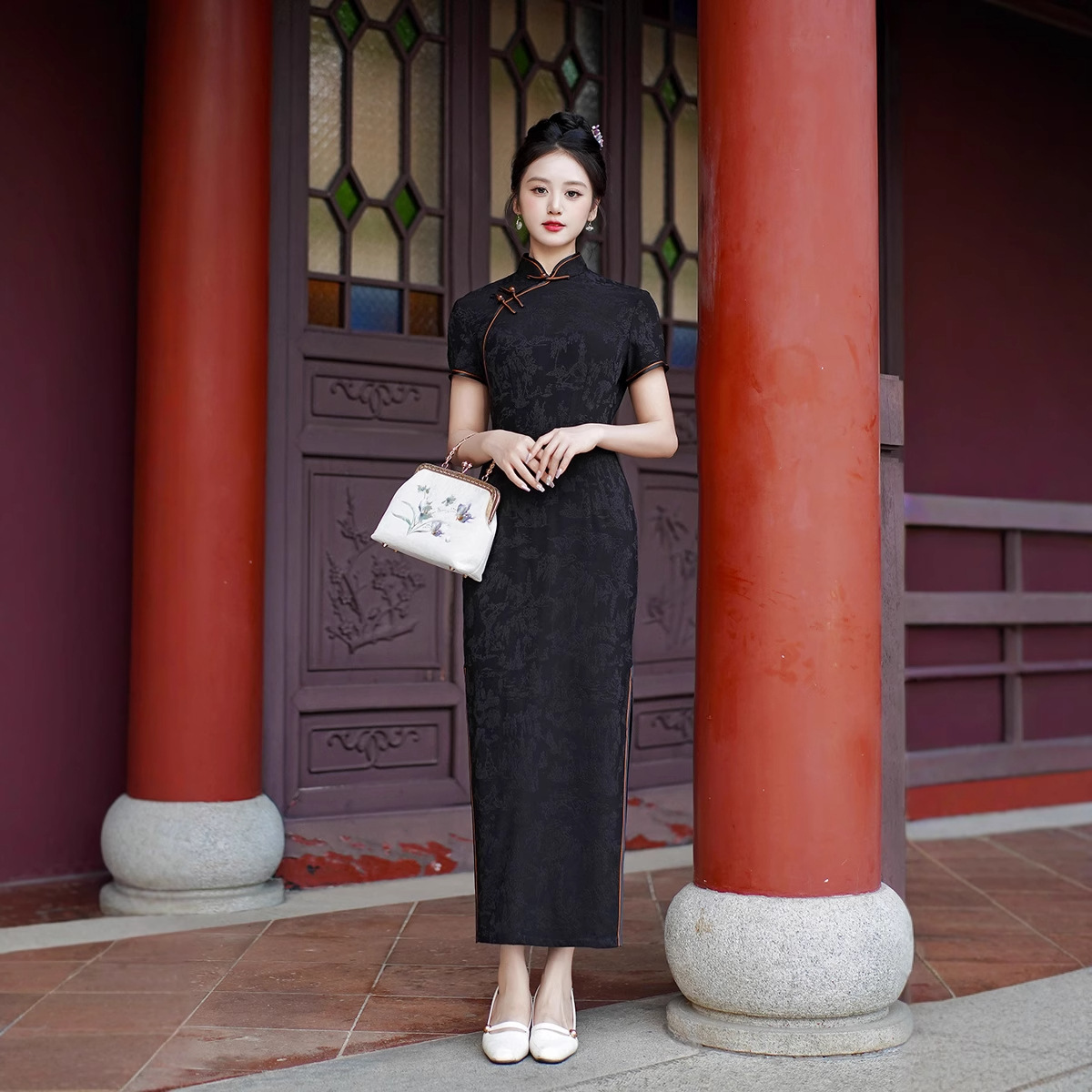 Nieuwe Cheongsam lange jurk te - Summer Clothes recensie en prijs